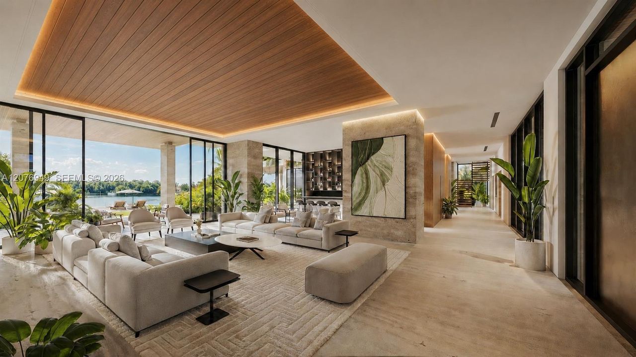 and Bar Area
