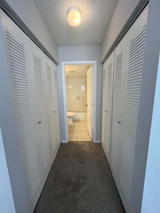 Master Bedroom double closets