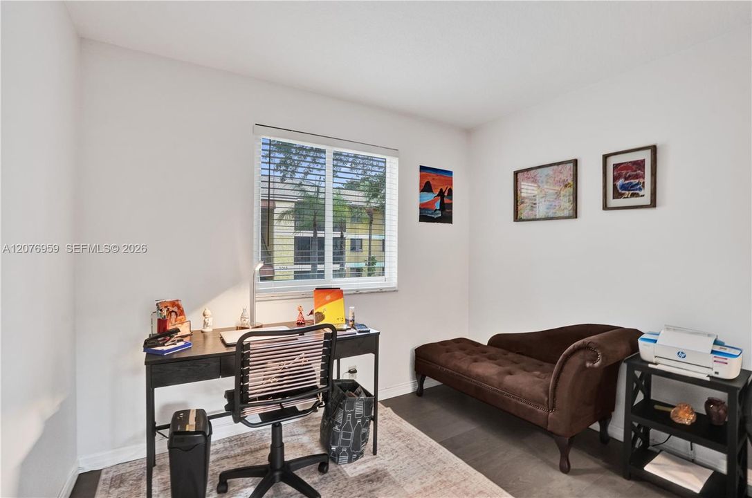 2nd BR/Office with Natural light throughout