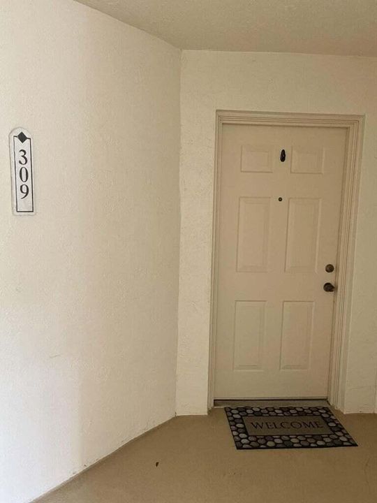 outside door