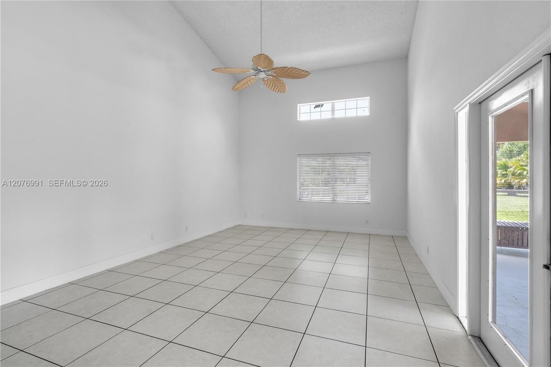 Spacious area to suit your needs