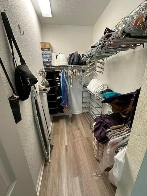 Master bedroom closet