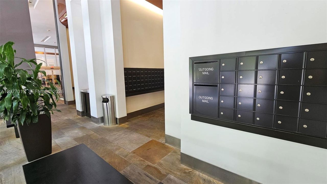 Mailbox area