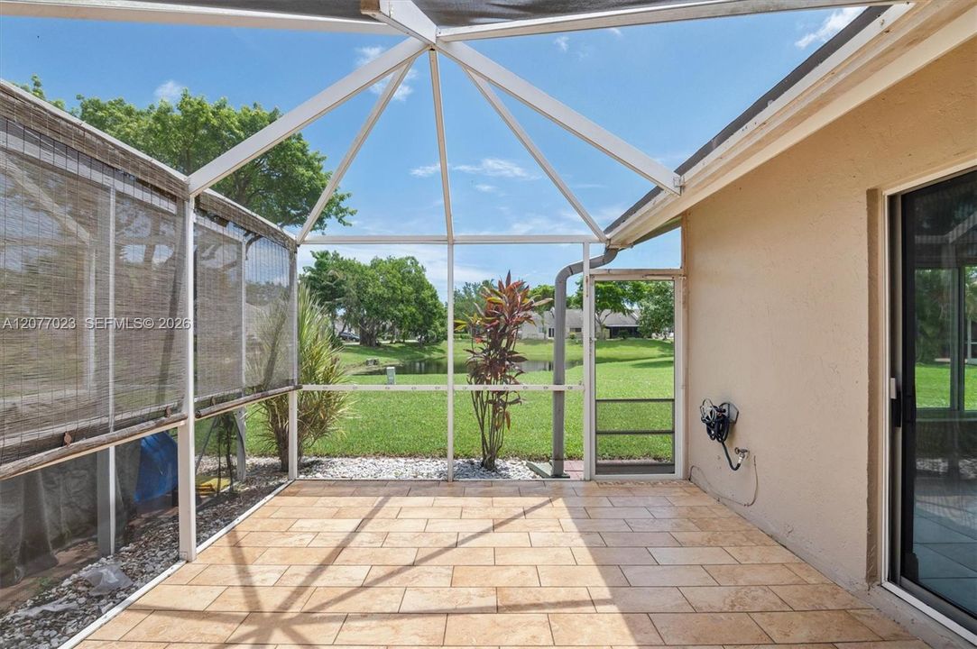 SCREENED PATIO