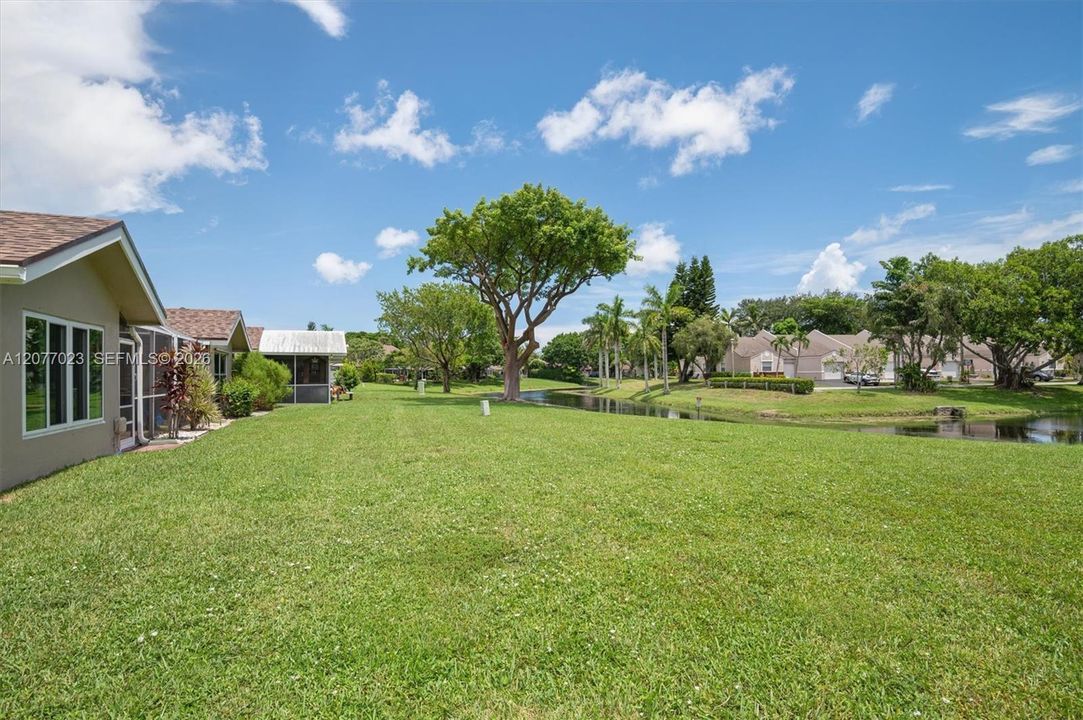 REAR VIEW OF PROPERTY