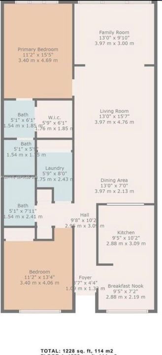 En Venta: $138,000 (2 camas, 2 baños, 1228 Pies cuadrados)