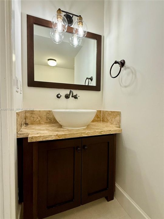 Half Bathroom First Floor