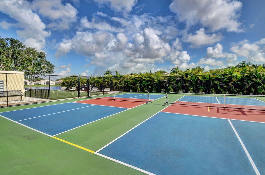 2 LIGHTED PICKLEBALL COURTS