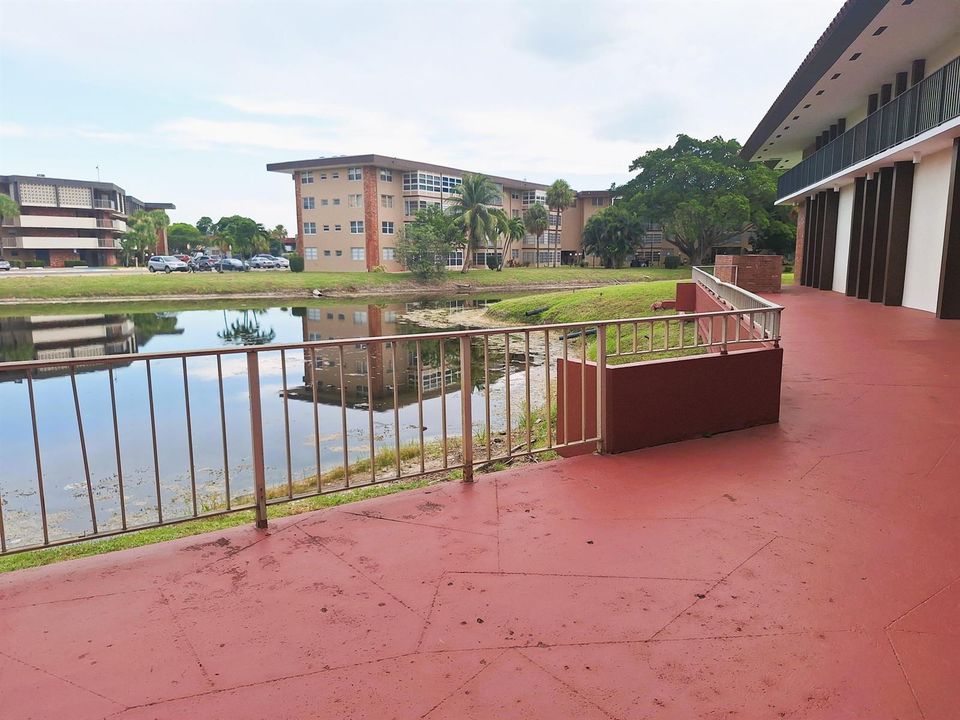 Back of the clubhouse