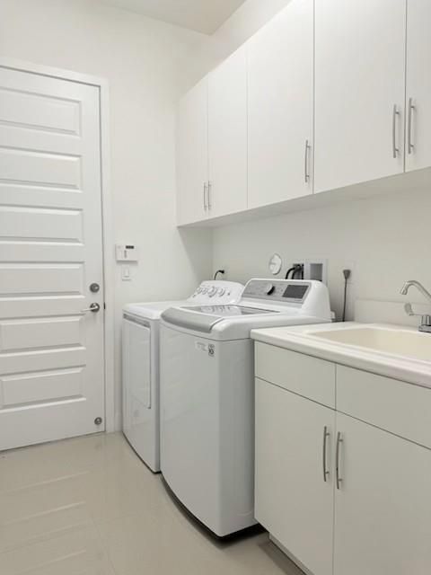 Laundry area