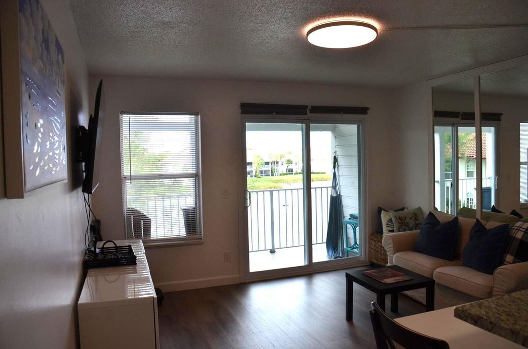 view from living room