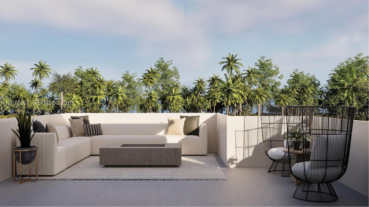Terrace: This generous space makes it easy to enjoy the outdoors in comfort and style