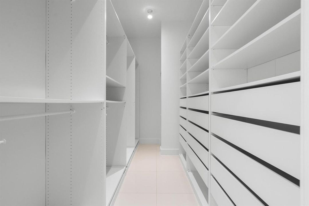 Primary custom closet