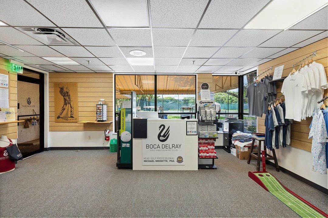 Country Club Pro Shop Equipment