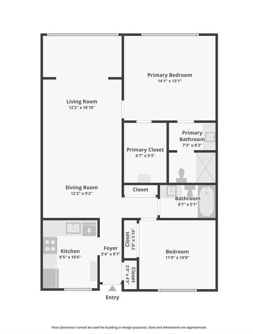 Two Story 2-2 Floor Plan
