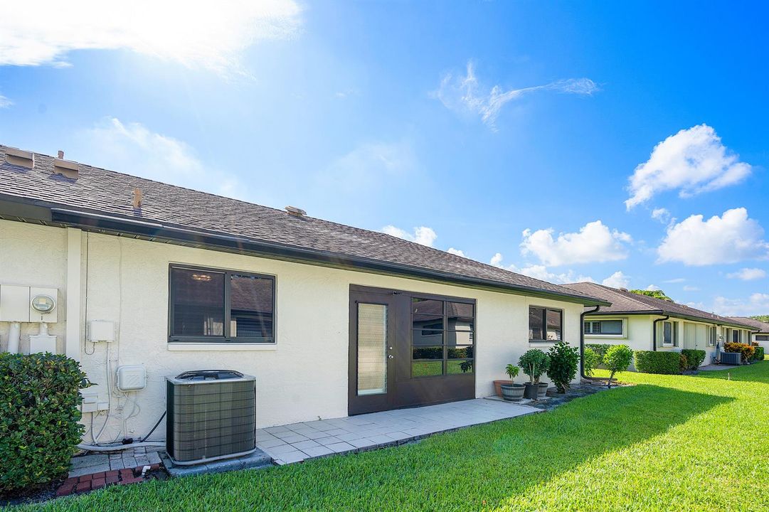 BACK OF VILLA