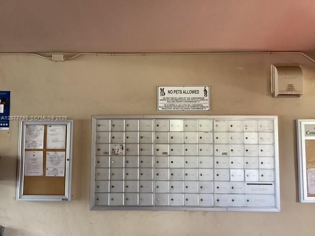 mailbox area