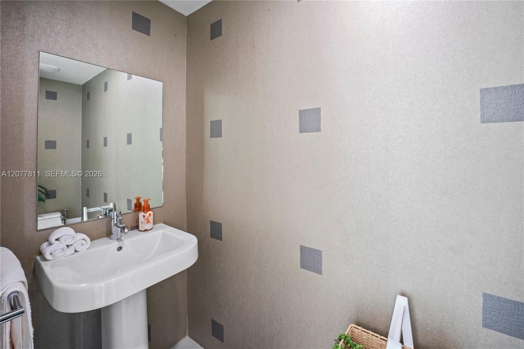 Half Bathroom.