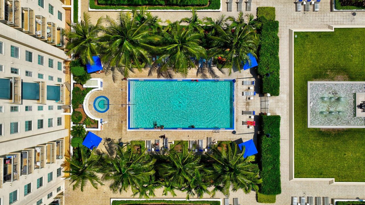 Pool aerial