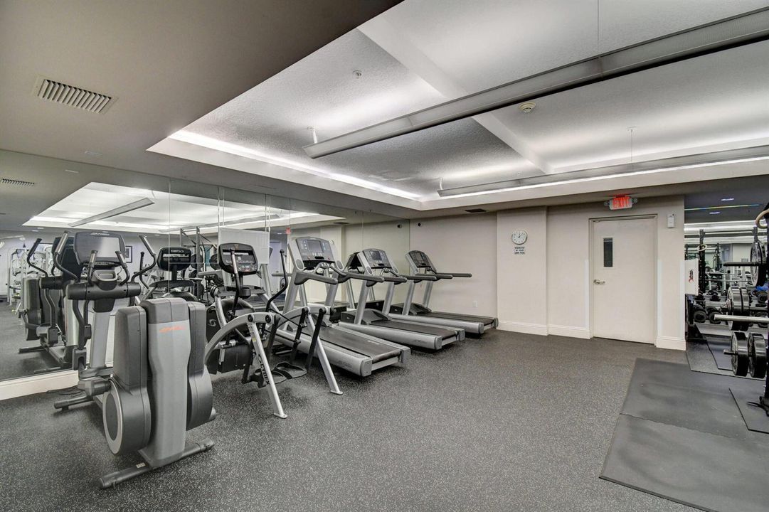 Workout room