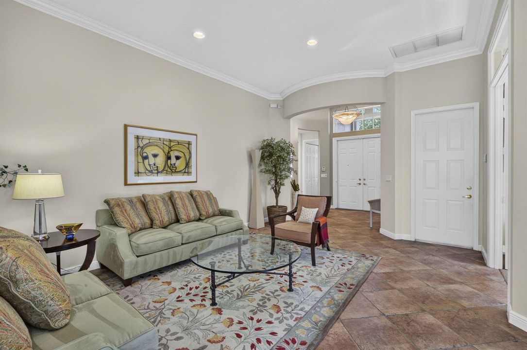 Formal Living great for entertaining