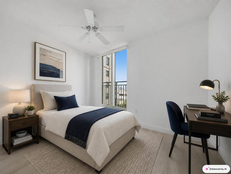 Guest Bedroom Staged