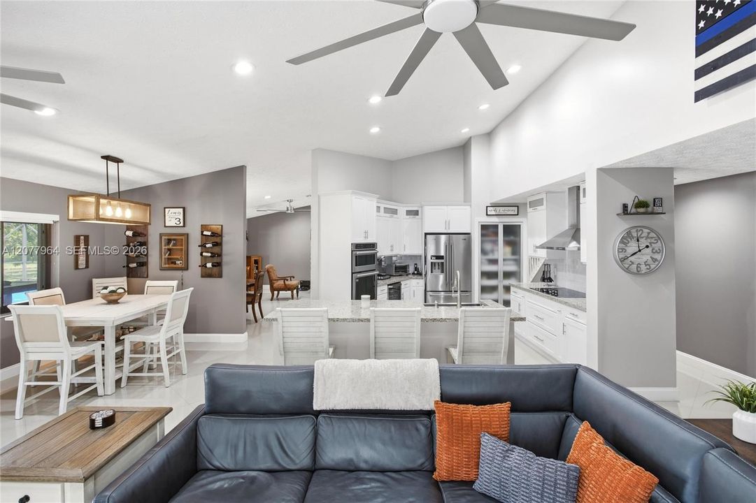 FAMILY ROOM OFF KITCHEN