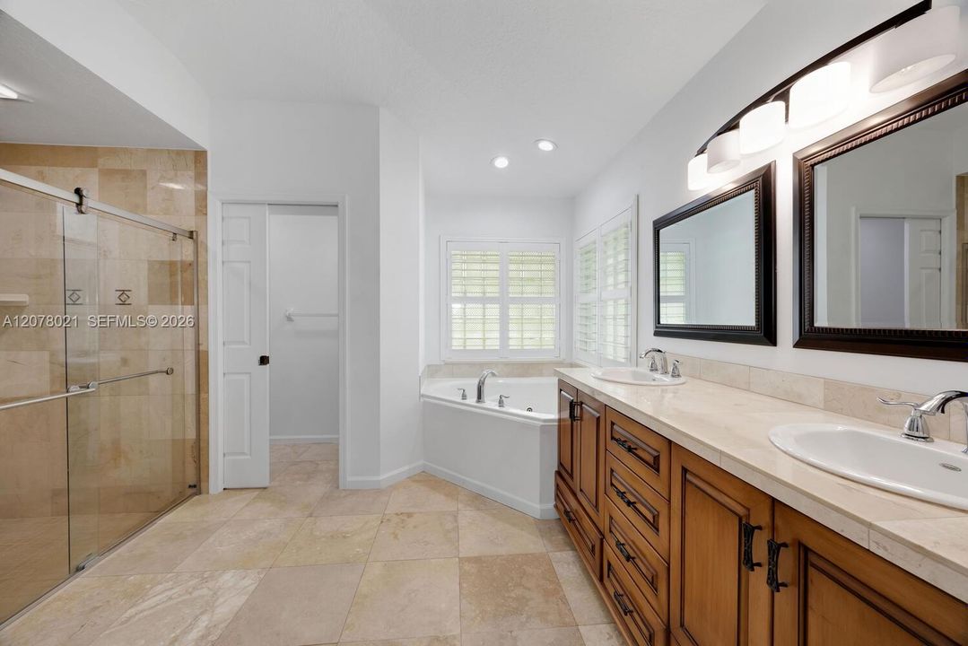 Master bathroom
