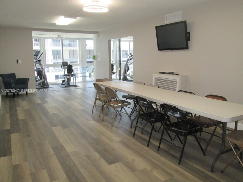 Gym/clubhouse