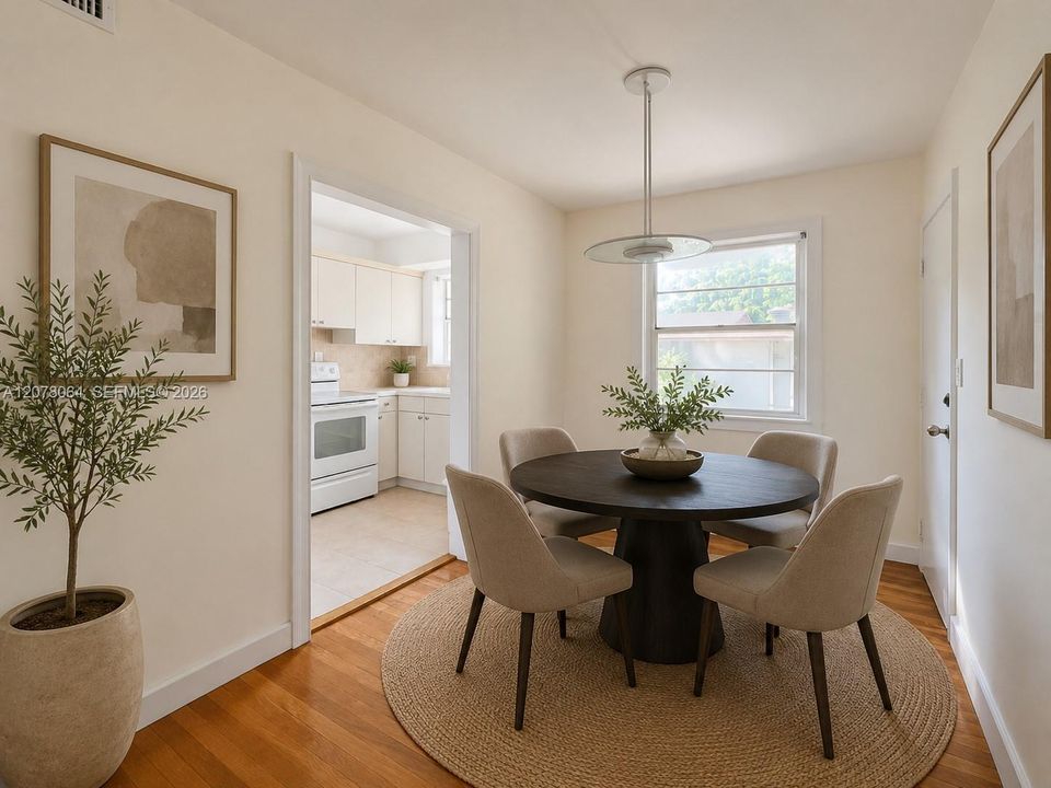 Dining Area (Virtually Staged)