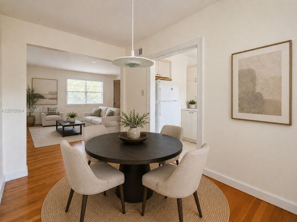 Dining Area (Virtually Staged)