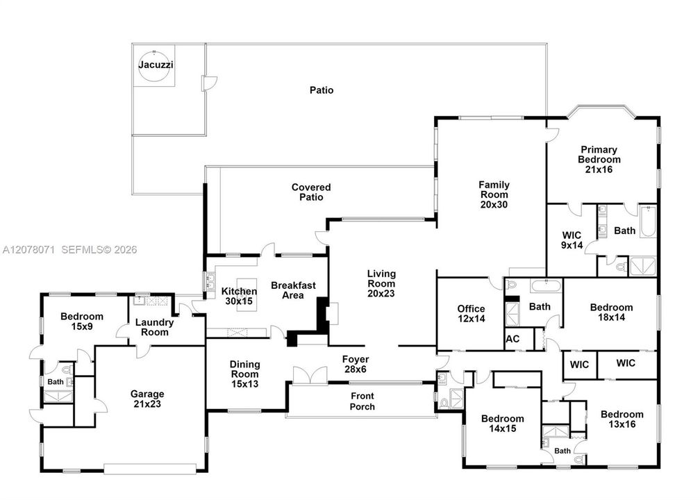 For Rent: $23,500 (5 beds, 5 baths, 4336 Square Feet)