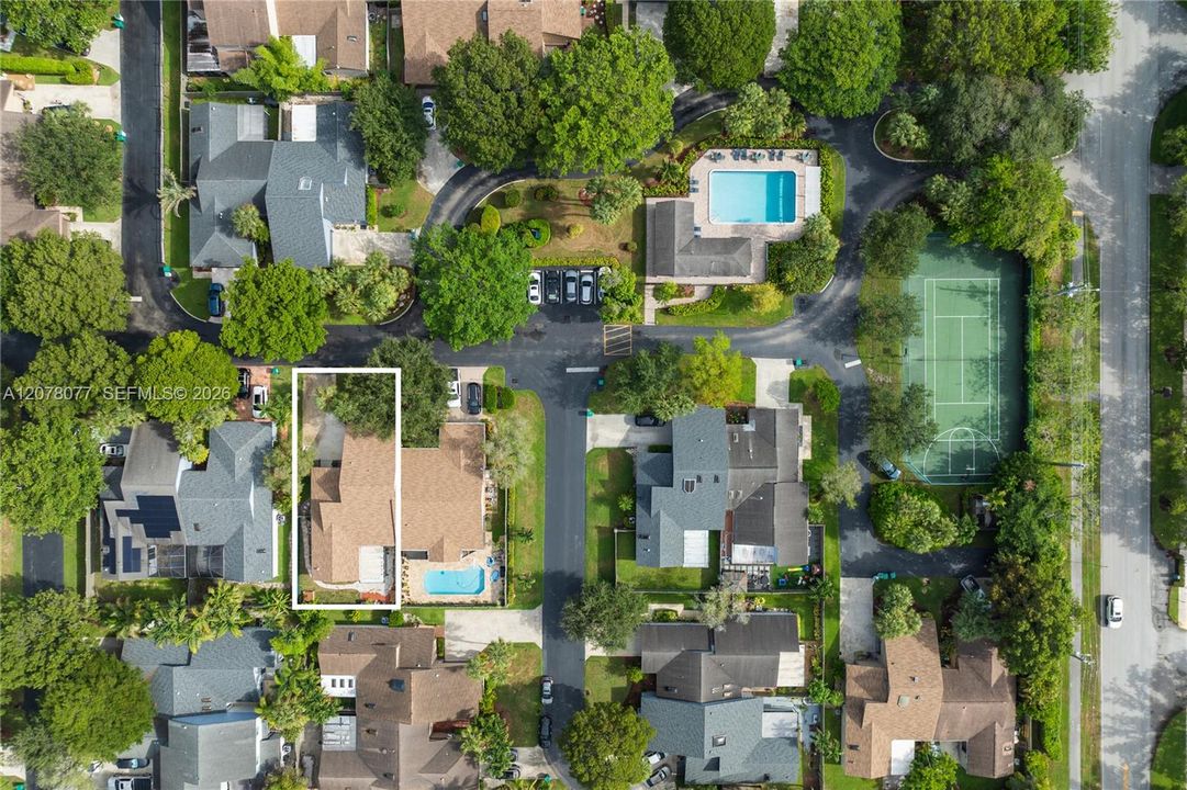 Aerial Top Neighborhood