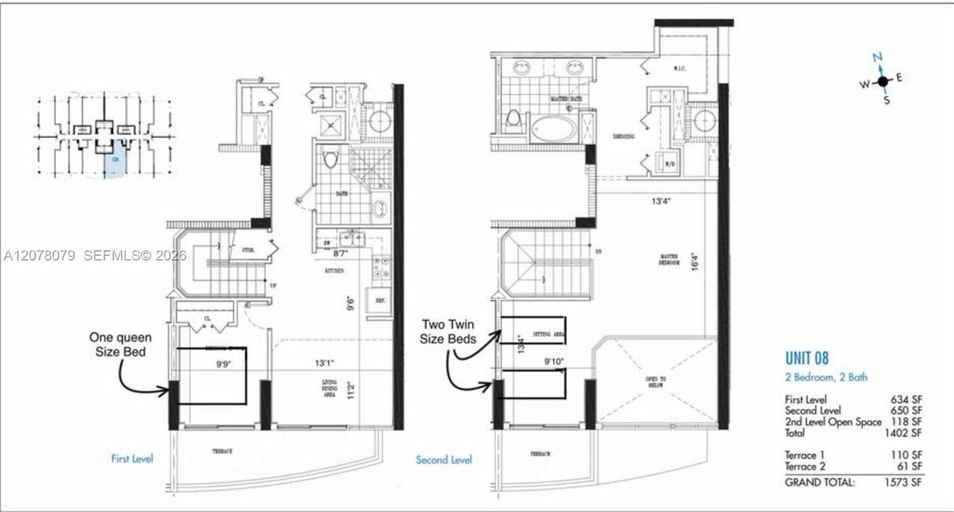 For Rent: $4,200 (2 beds, 2 baths, 1402 Square Feet)