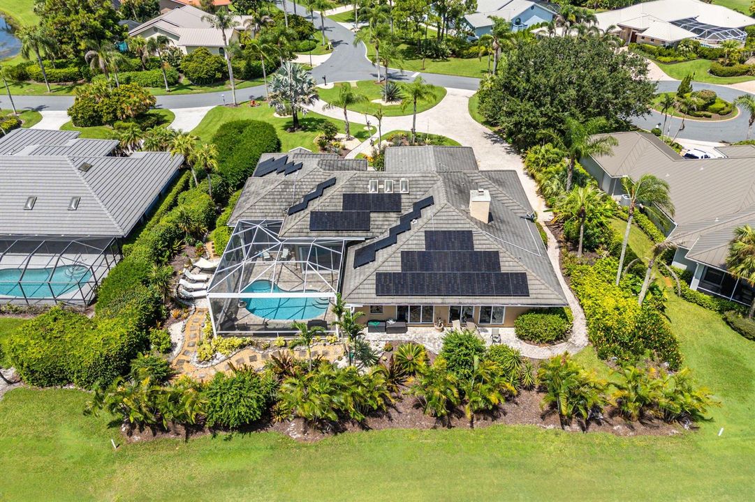 Aerial of Back of House