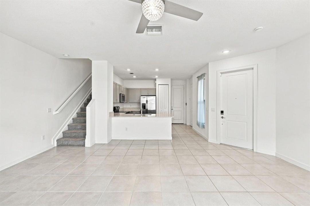 Living Room/Kitchen View
