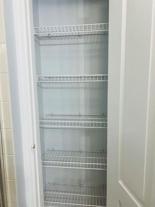 Linen closet