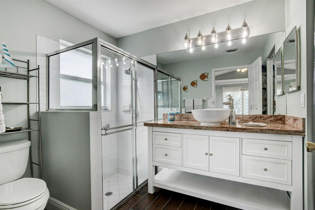 Master bathroom