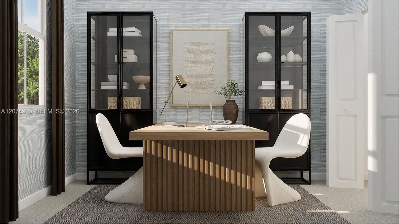Versatile in nature, the secondary bedrooms include a convenient closet and can be easily transformed to suit the homeowner’s changing needs.