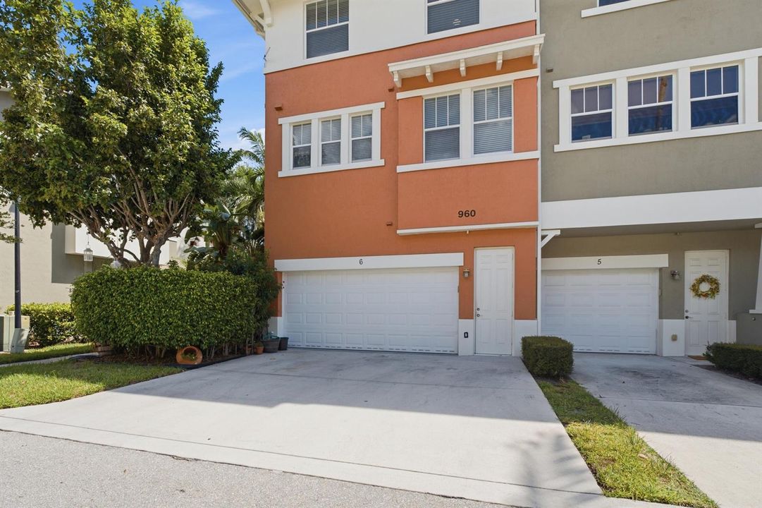 2 car garage and driveway