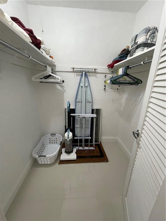 Walk In Closet in Bedroom