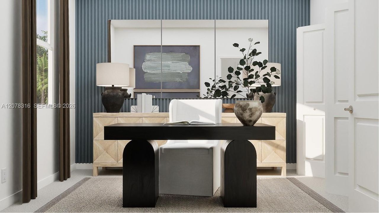 With a total of four bedrooms, homeowners can take their pick of turning the bedrooms into a custom office for remote work.