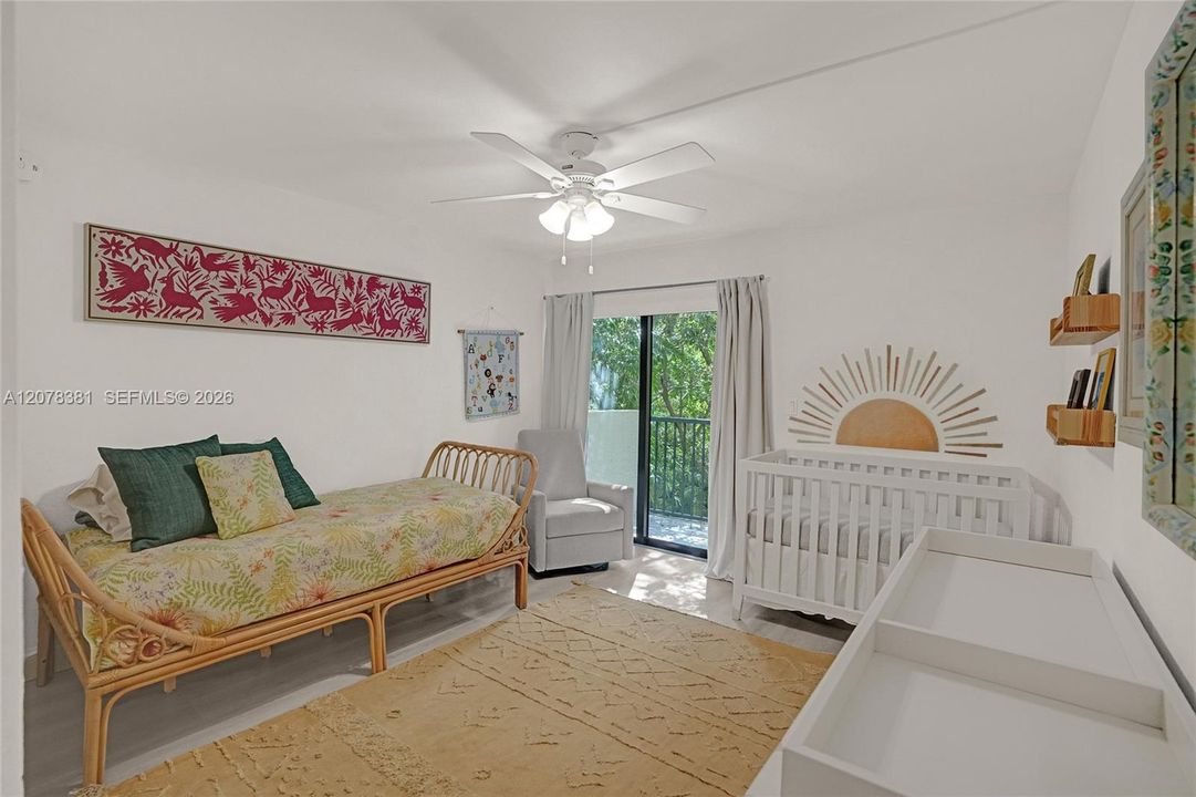 Bedroom #3 with Balcony access