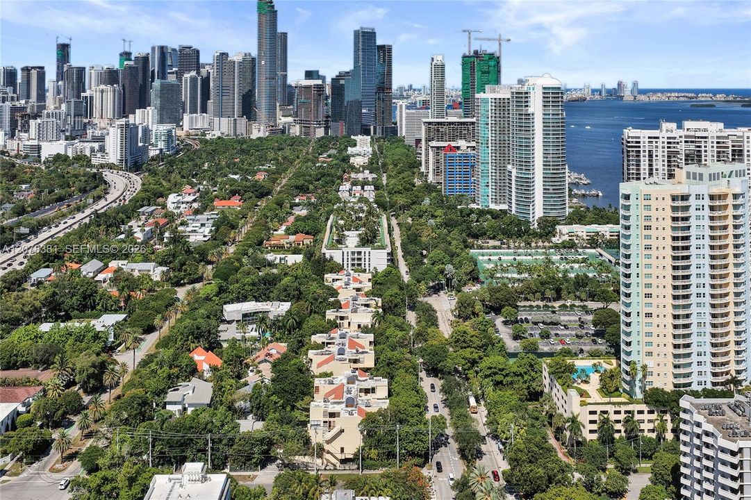 Just a few blocks from Downtown Miami.