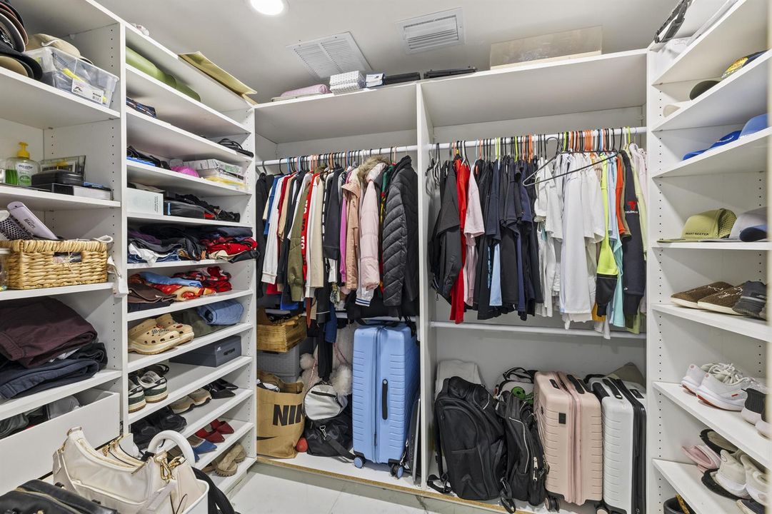 primary closet