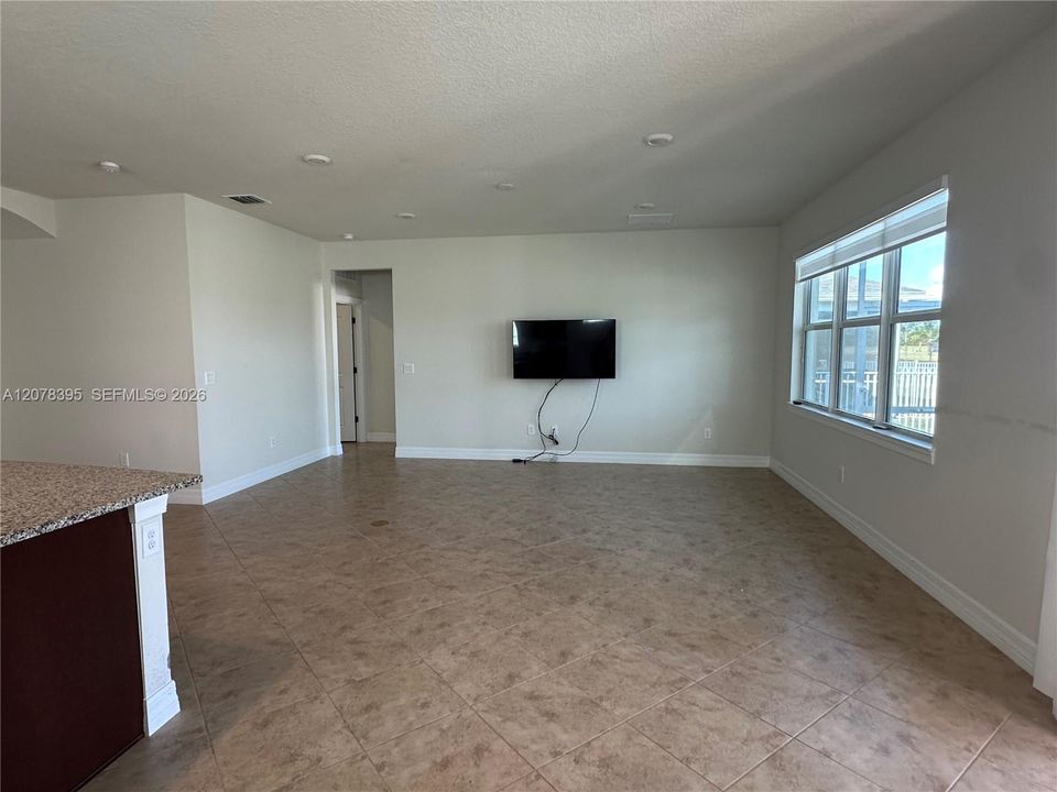 Spacious living area