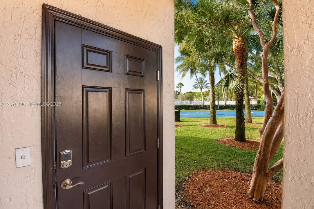 Entry door