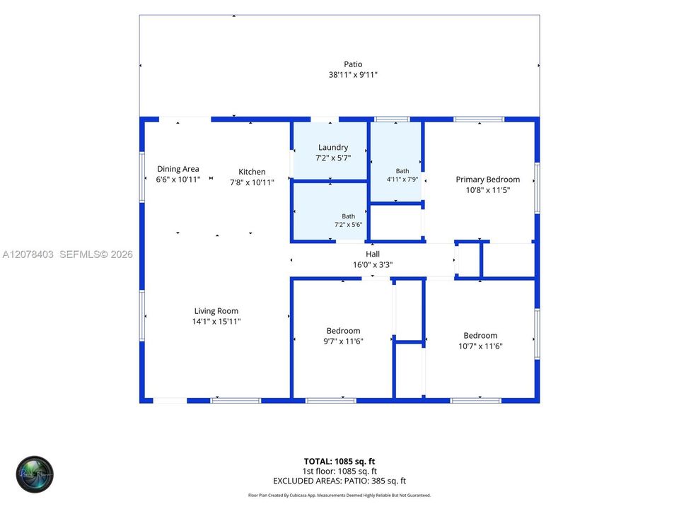 En Venta: $459,999 (3 camas, 2 baños, 1120 Pies cuadrados)