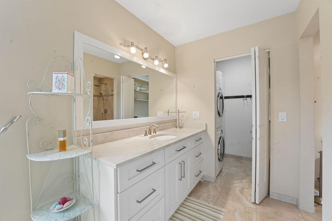 Vanity in Primary bath