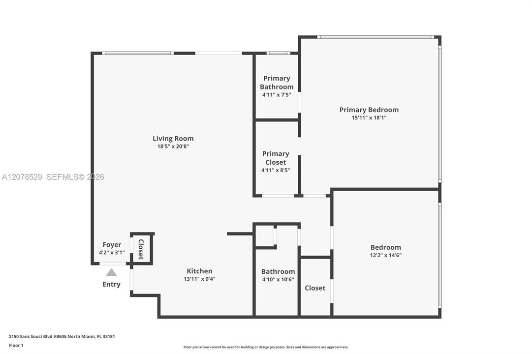 En Venta: $320,000 (2 camas, 2 baños, 1188 Pies cuadrados)